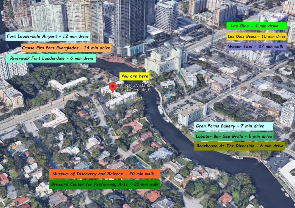 Designer River View Apartments ฟอร์ต ลอเดอร์เดล ภายนอก รูปภาพ